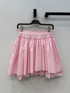Loew Tiered Tulle Skirt Pink in Cotton 381558