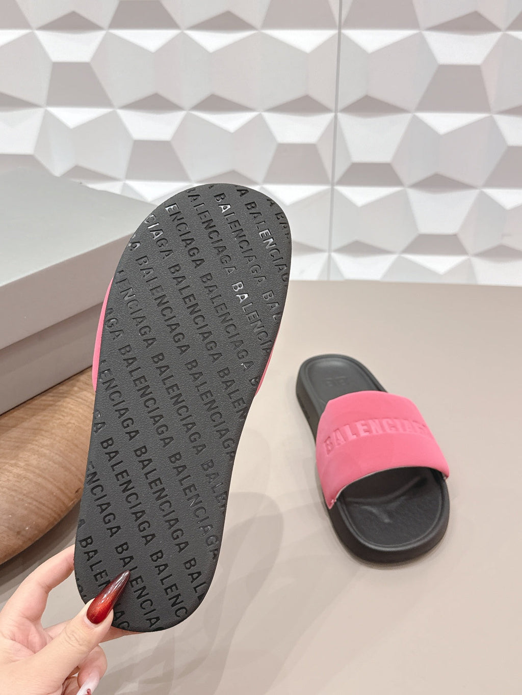 Bal 26 Sandal Pink in Leather 770771