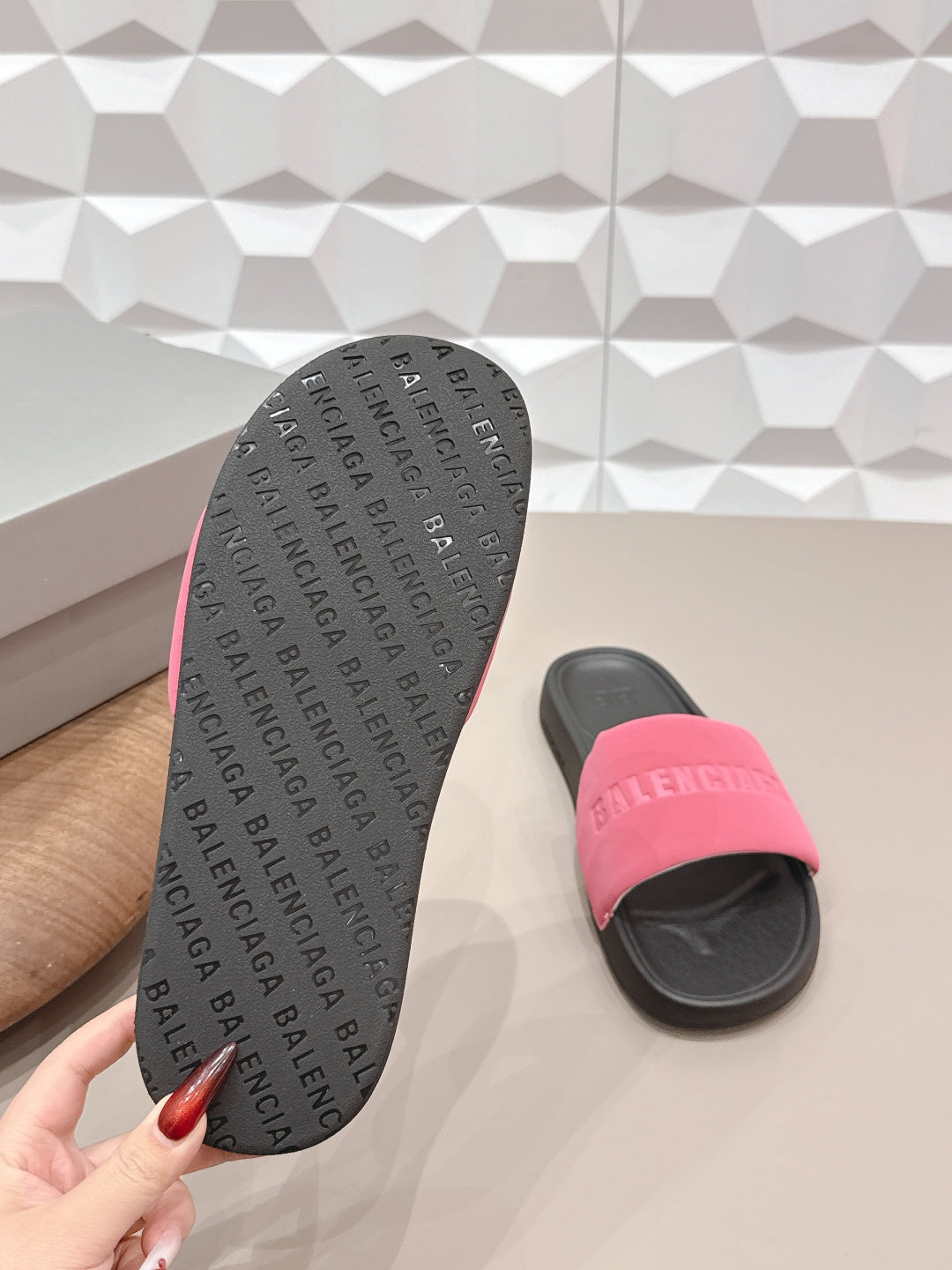 Bal 26 Sandal Pink in Leather 770771