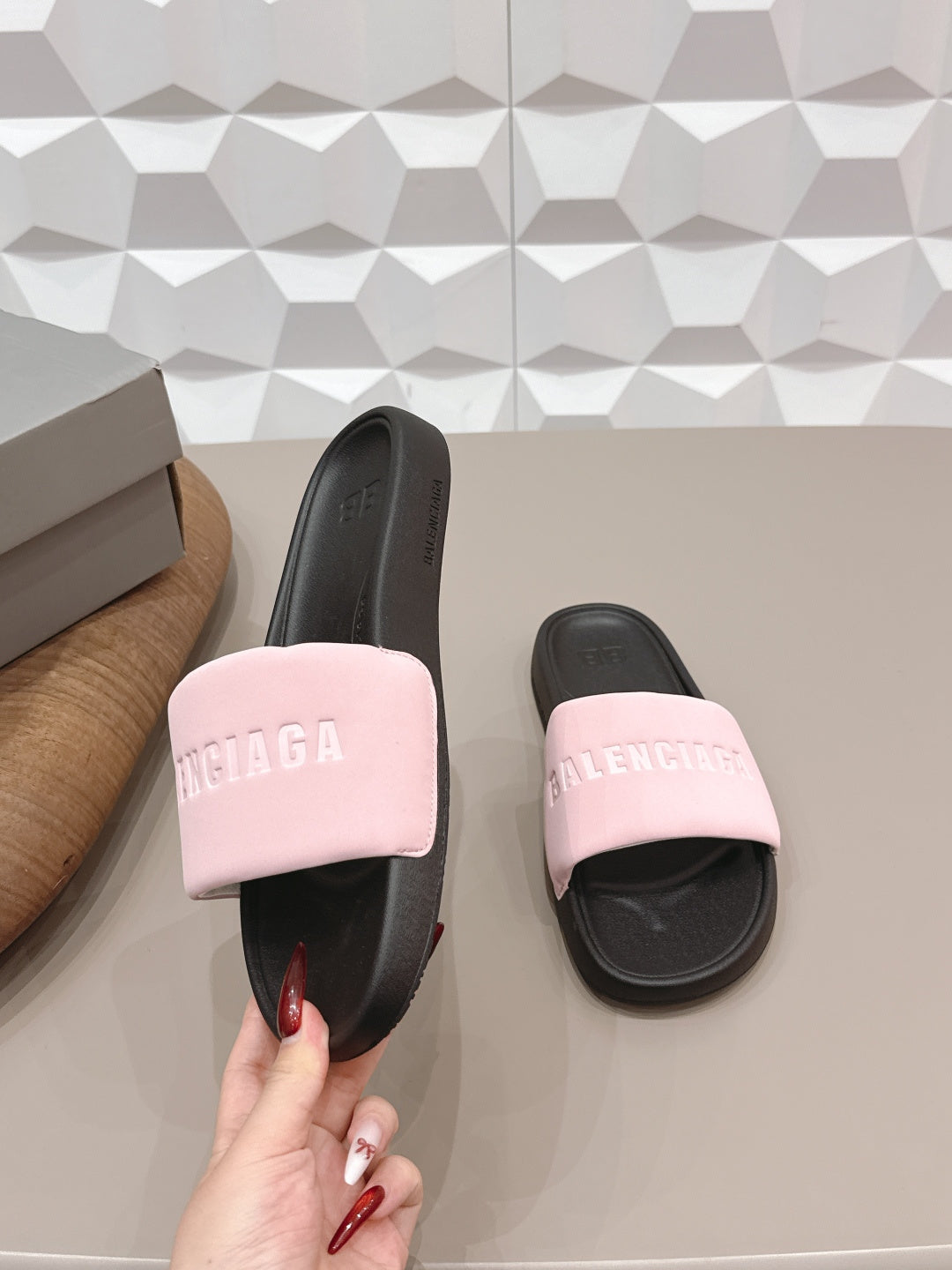 Bal 26 Sandal Light Pink in Leather 770770