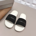 Bal 26 Sandal White Black in Leather 770767