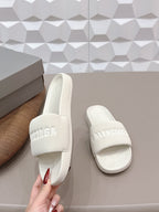 Bal 26 Sandal Full White in Leather 770765