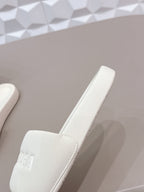 Bal 26 Sandal Full White in Leather 770765