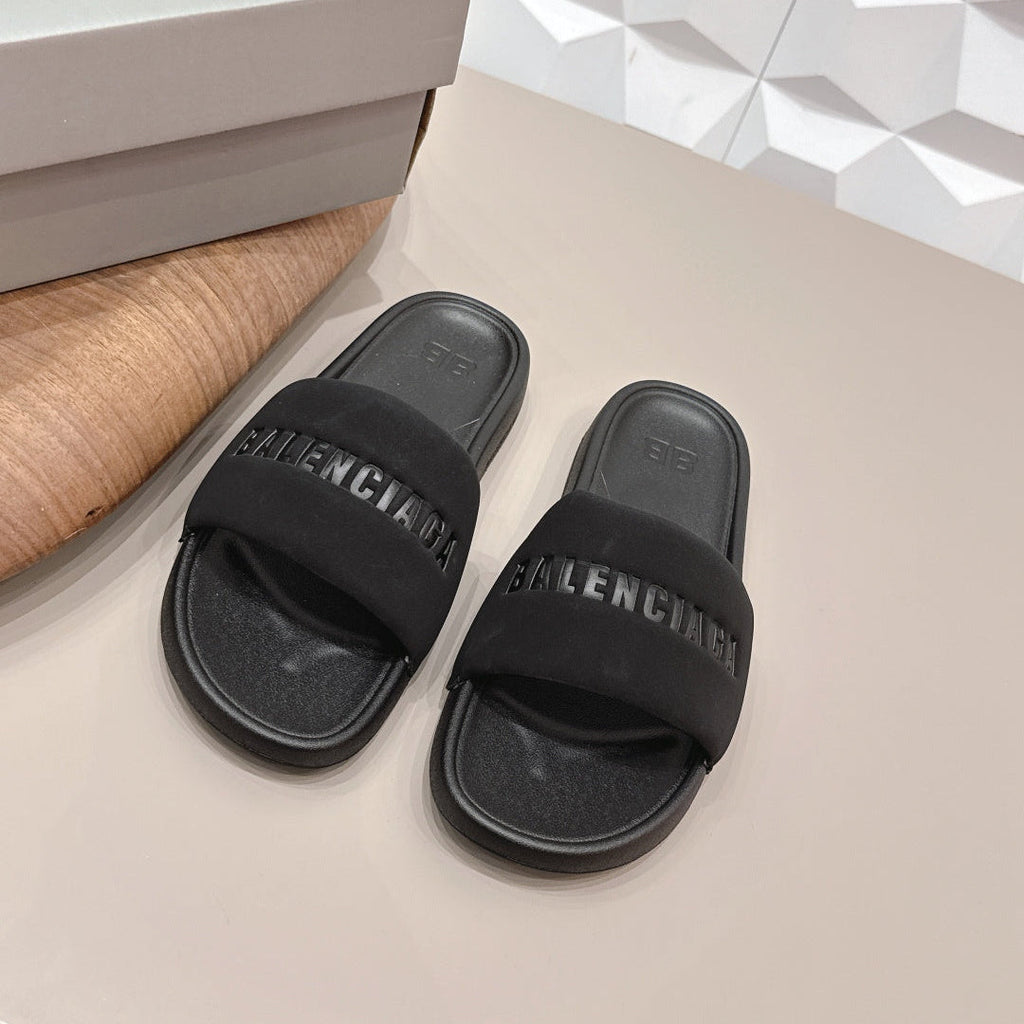 Bal 26 Sandal Full Black in Leather 770764
