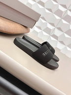 Bal 26 Sandal Full Black in Leather 770764