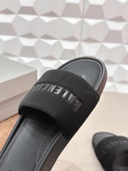 Bal 26 Sandal Full Black in Leather 770764