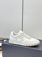 CC 26S Baseball Shoes Ivory in Suede and cotton Panels 771239