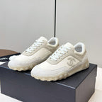 CC 26S Baseball Shoes Ivory in Suede and cotton Panels 771239