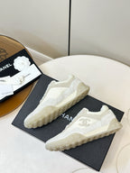 CC 26S Baseball Shoes Ivory in Suede and cotton Panels 771239