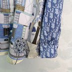CD 26 Printed Shirt Blue in Polyester