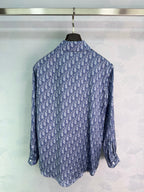 CD 26 Printed Shirt Blue in Polyester