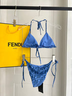 FF Swimsuit Blue Polyamide 180509