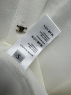 CL 26 Polo Dress White in Cotton 386640