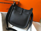 Evelyne 29cm Black Togo Shw