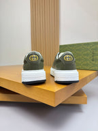 GG SNEAKER GREEN NAPPA LEATHER 194569