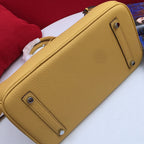 HM BIRKIN 30 CM BAG MUSTARD CALFSKIN SILVER HARDWARE