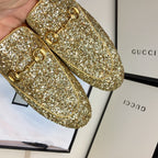 GG PrinceTown Gold Metalic Glitter Mule