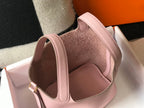 picotin lock 18 pink togo ghw