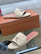 LP SUMMER CHARMS SANDALS LIGHT GRAY AND PINK SUEDE