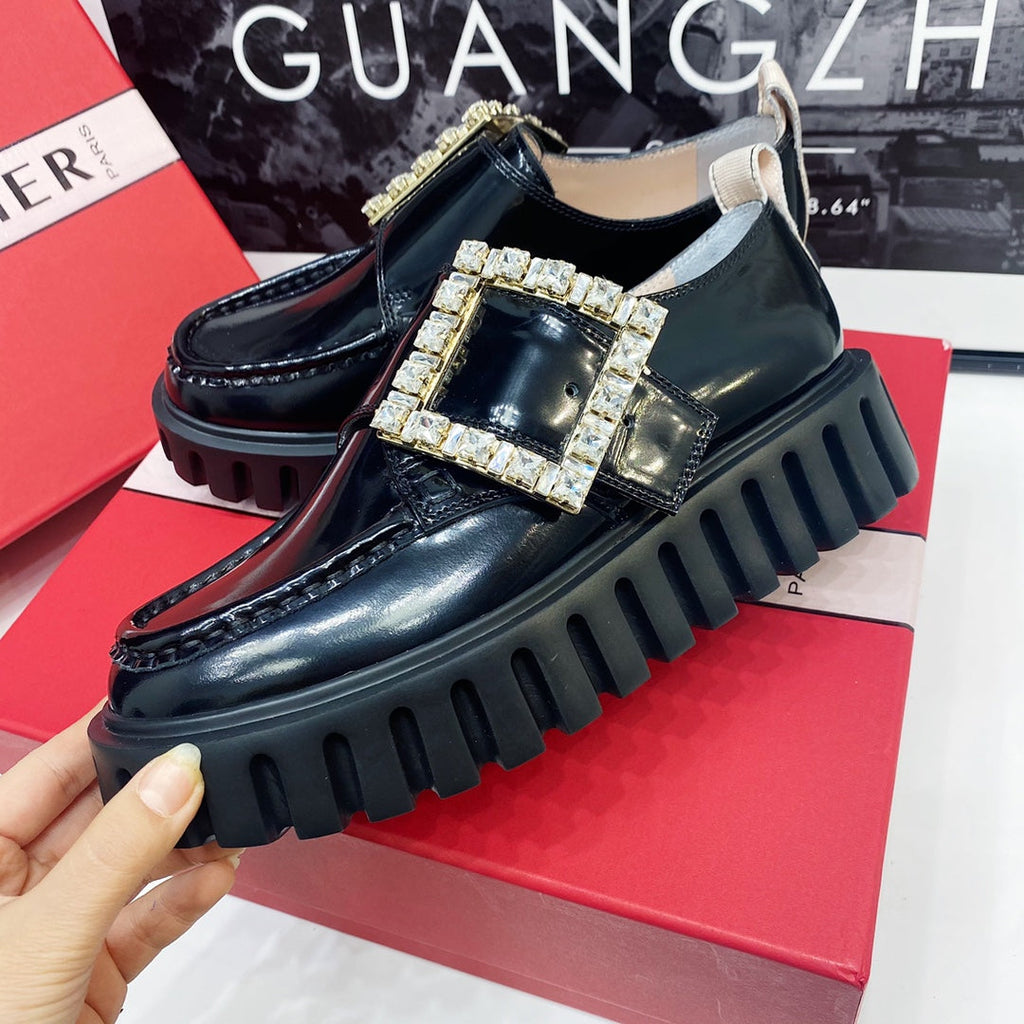 Diamond Loafers Viv Black Sheep Lining 184404