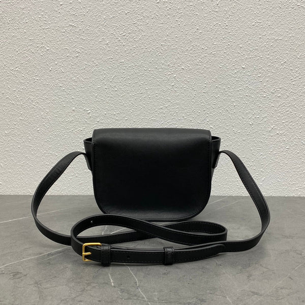 FOLCO CUIR TRIOMPHE 18 IN BLACK CALFSKIN