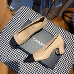 CC Pumps 65MM In Beige Lambskin 144346