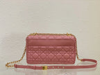 medium caro 25.5 pink calfskin