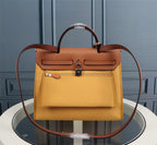 HM HERBAG ZIP 31 TURMERIC AND COPPER CANVAS
