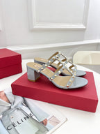 Roman Stud 60 Cloud Blue Calfskin