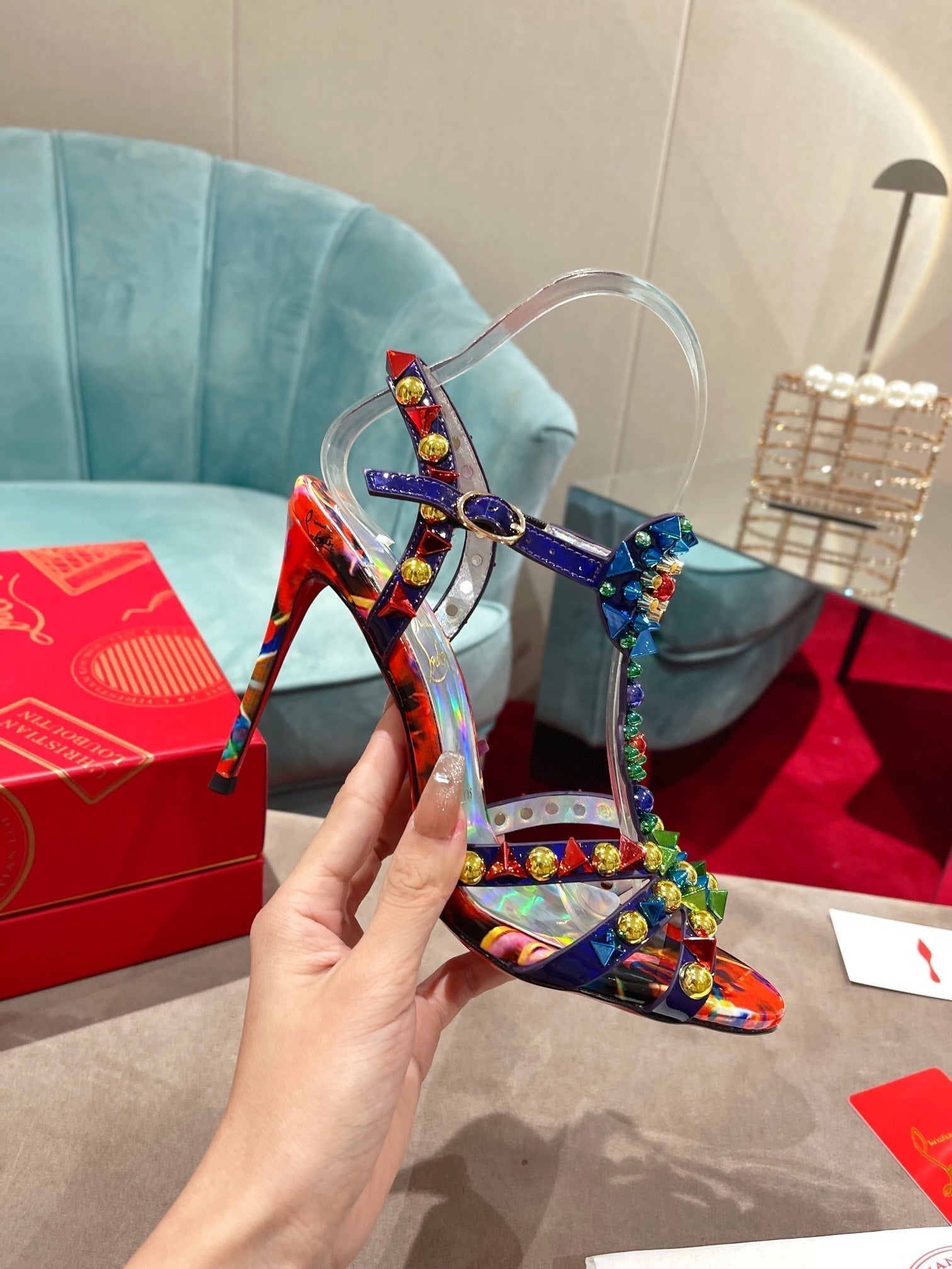 CL Goldora Sandal Print Color 346032
