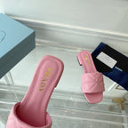 Pra Slide 25 Quilted Pink leather