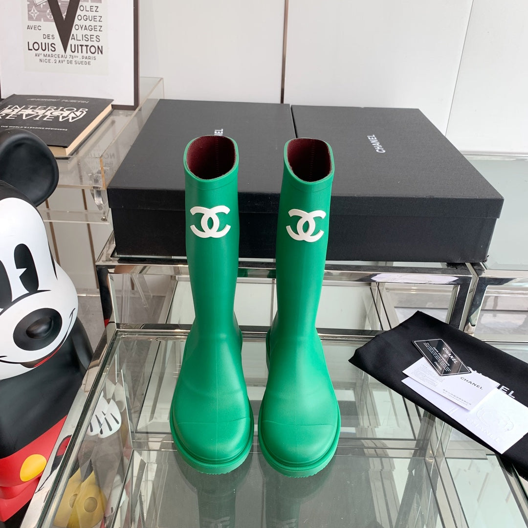 CC Rainboots Light Green Rubber 204189
