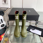 CC Rainboots Dark Green Rubber 204191