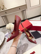 VT 25 Toe Pumps Diamond Red Sheepskin 340213