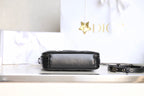 CARO BOX BAG 19 IN BLACK CALFSKIN