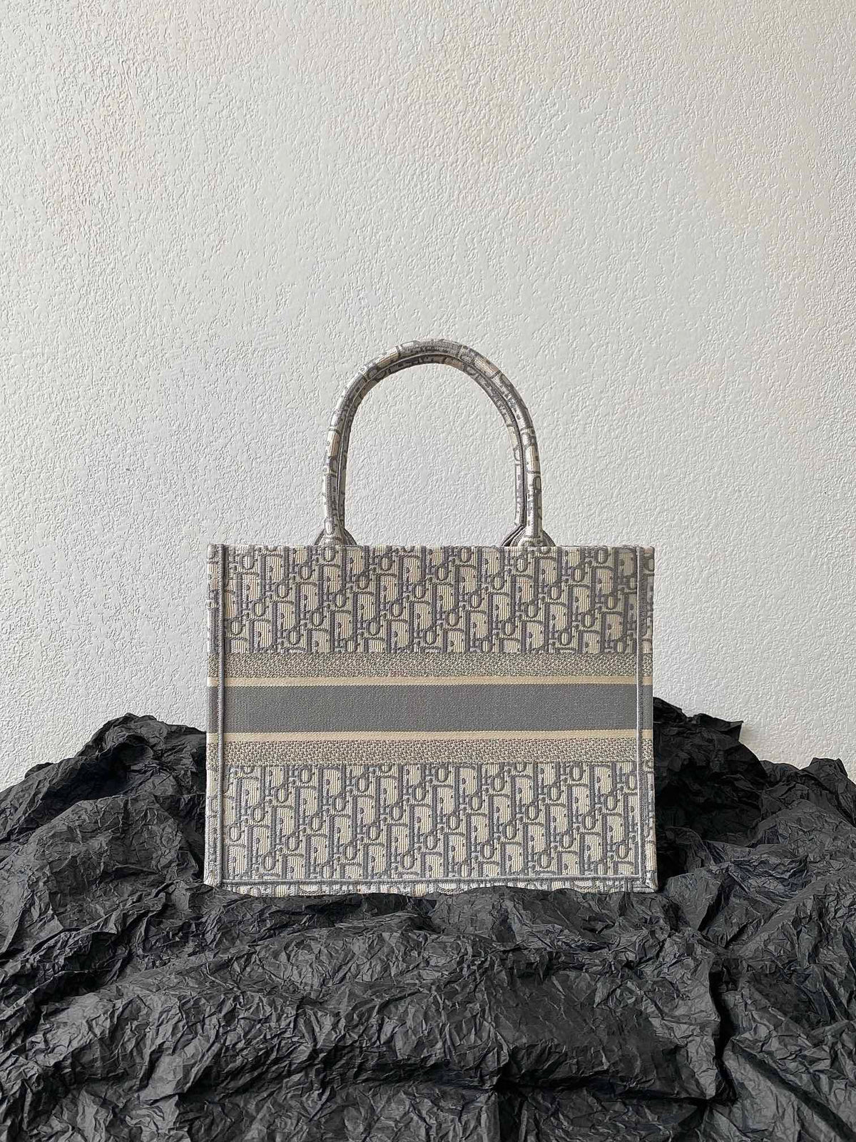 Medium CD Book Tote 36cm Grey