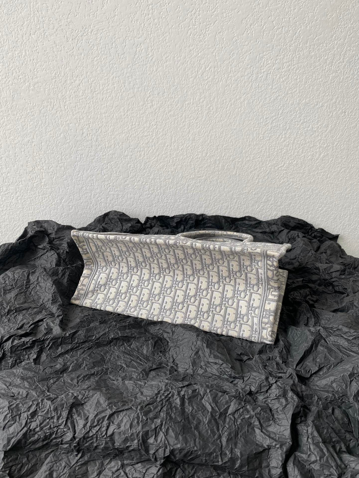 Medium CD Book Tote 36cm Grey