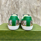 GG x Adidas Men's Sneaker Brown Green Canvas 525937