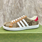 GG x Adidas Men's Sneaker Brown Canvas 525938