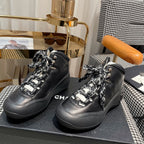 CC Sneaker In Black Lambskin 144801