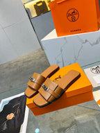 Giulia Sandal Tan Calfskin