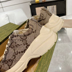 GG 100 RHYTON SNEAKER Brown