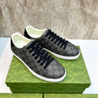 GG Men's Supreme Sneaker Black Canvas 525926