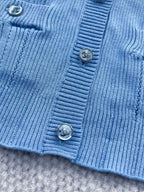 CC Cardigan Blue Cotton