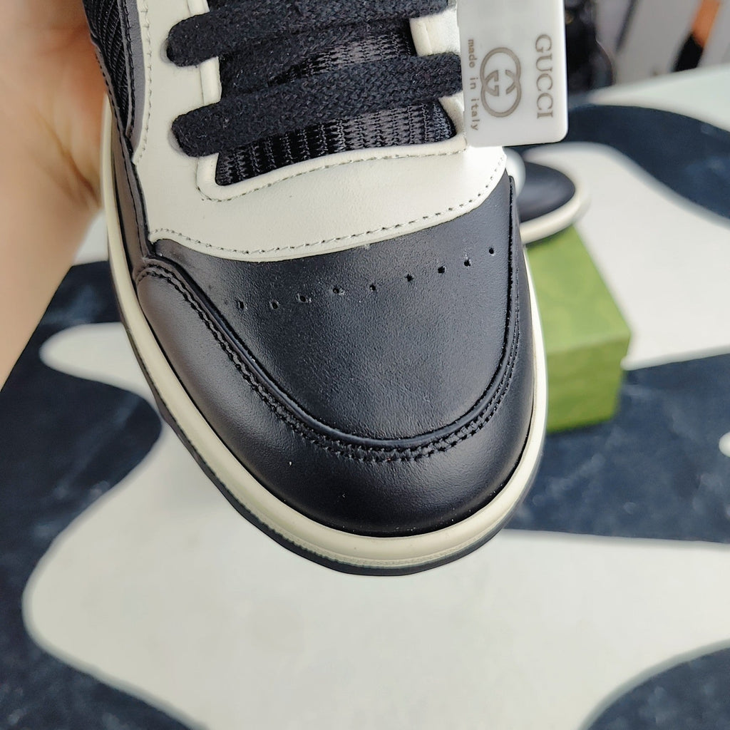 GG Men's MAC80 Sneaker Black Cowhide 523619