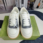 GG Men's MAC80 Sneaker White Grey Cowhide 523624