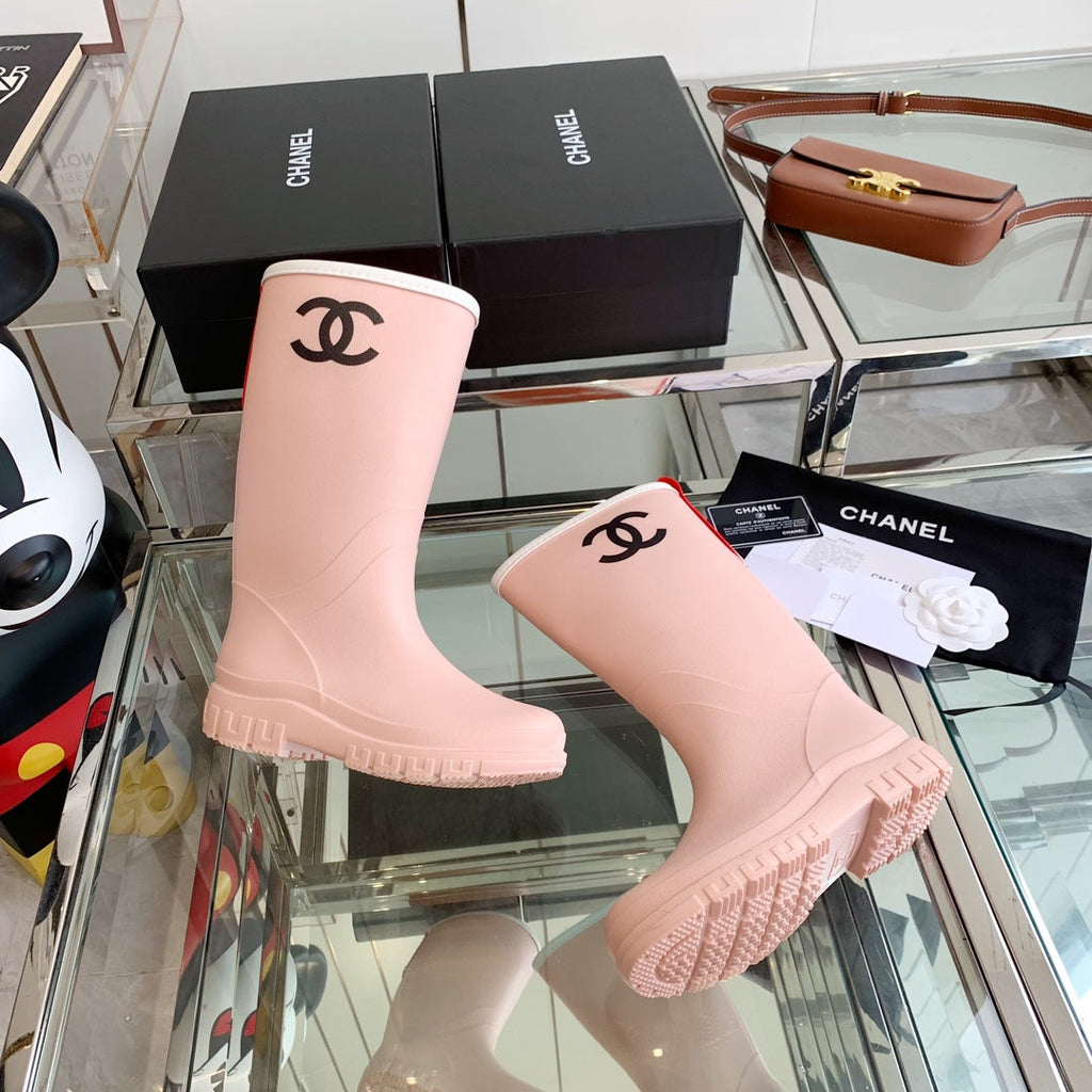 CC Rainboots Pink Rubber 204203