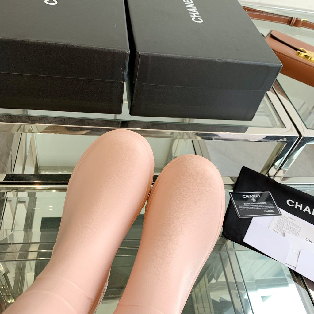CC Rainboots Pink Rubber 204203