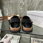 CD x Birkenstock Tokio Mule Grey Black Felt Coth