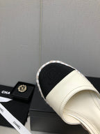 MARY JANE WEDGE WHITE LAMBSKIN